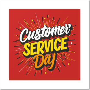 Customer Service Day – January Posters and Art